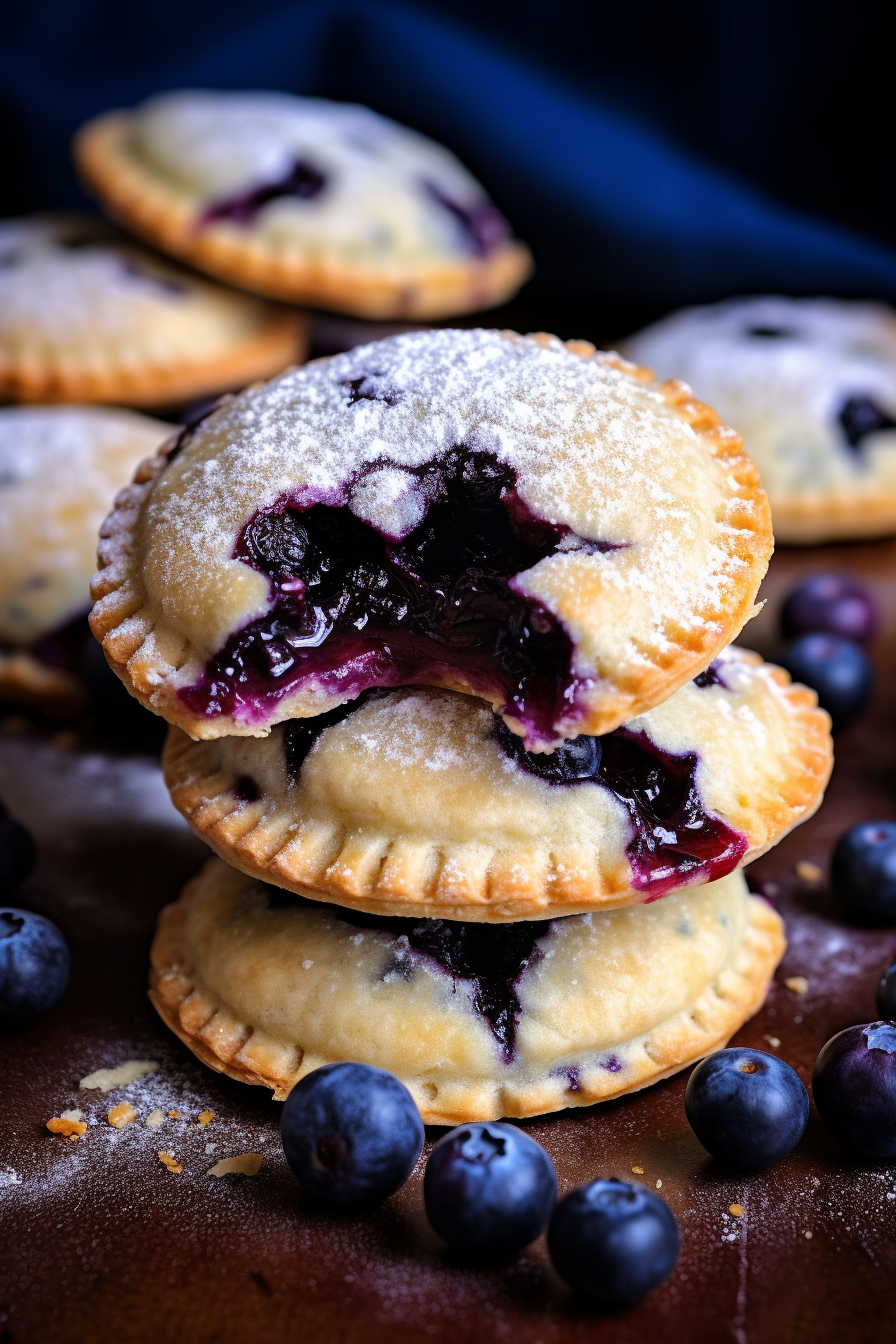 Blueberry Pie Cookies