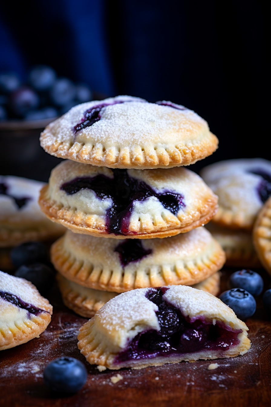 Blueberry Pie Cookies