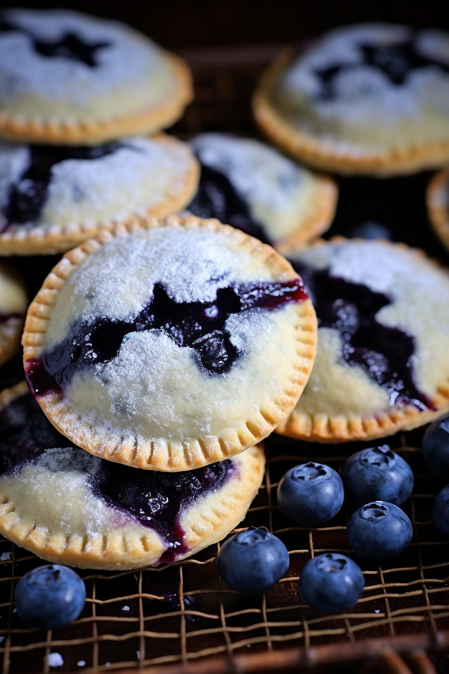 Biscuits à la tarte aux bleuets