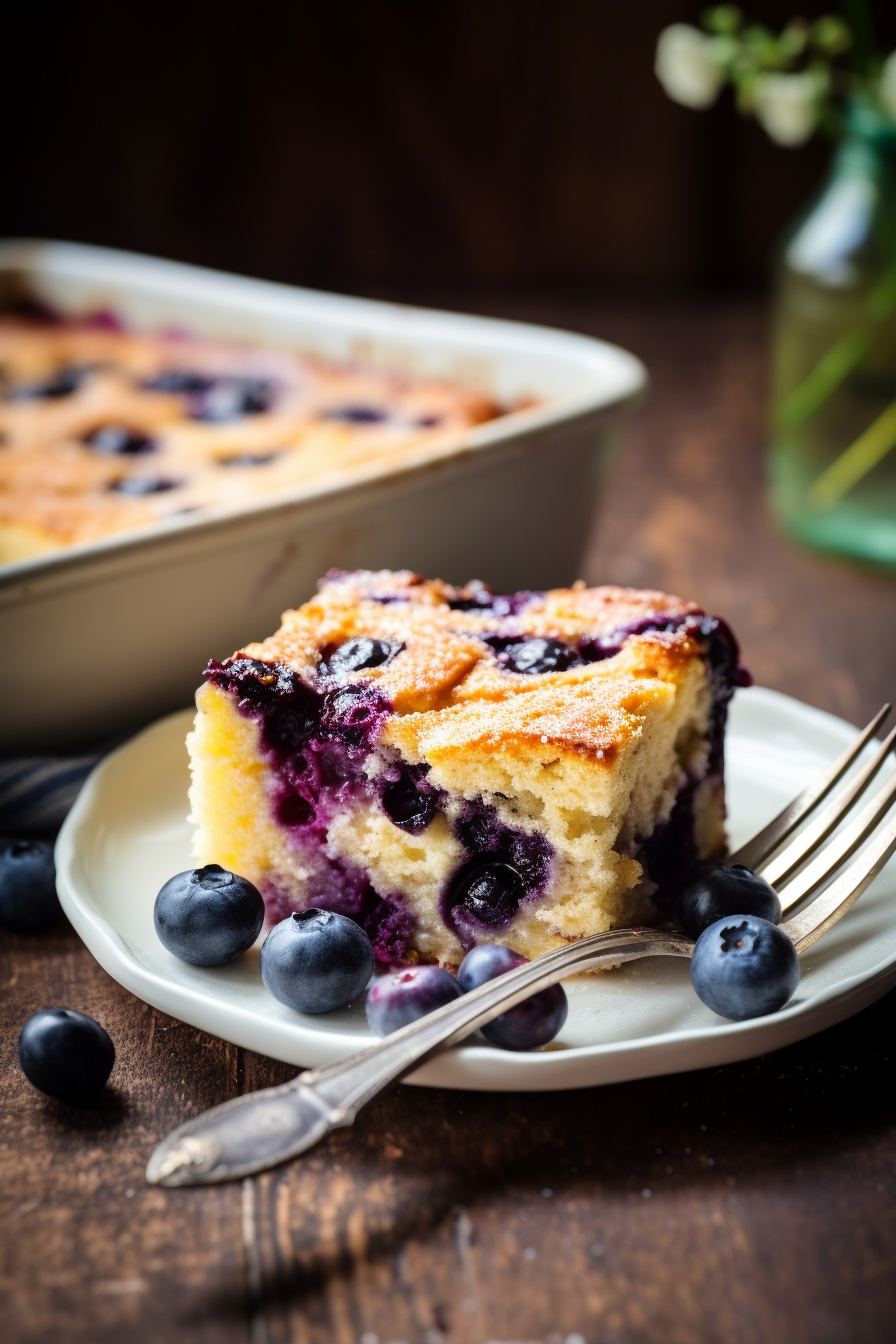 Buttermilk Blueberry Breakfast Bake