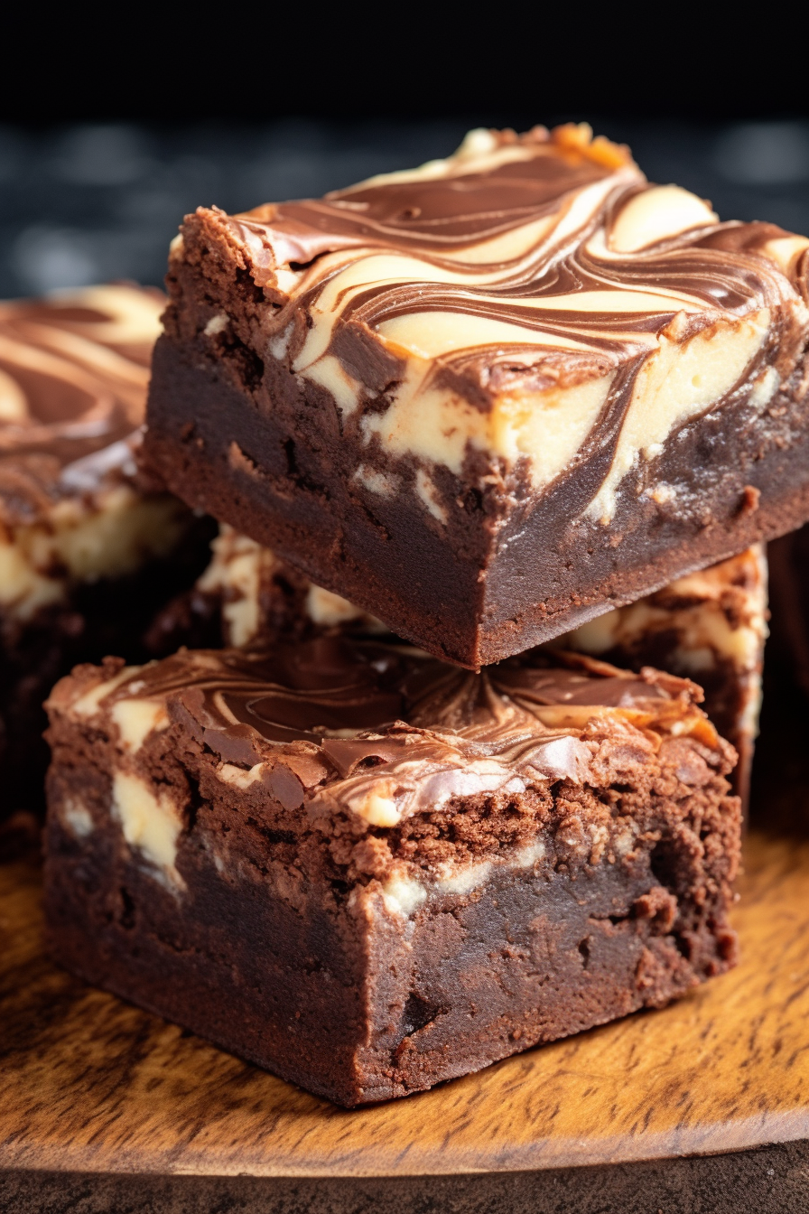 Cream Cheese Swirl Brownies