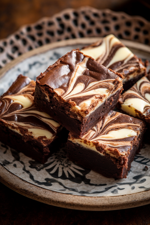 Cream Cheese Swirl Brownies That Oven Feelin