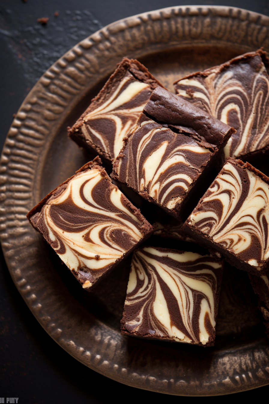 Cream Cheese Swirl Brownies