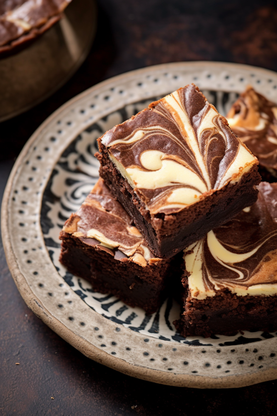 Cream Cheese Swirl Brownies