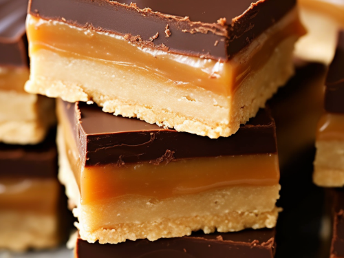 Easy Caramel Slice (Millionaire's Shortbread) - Sweetest Menu