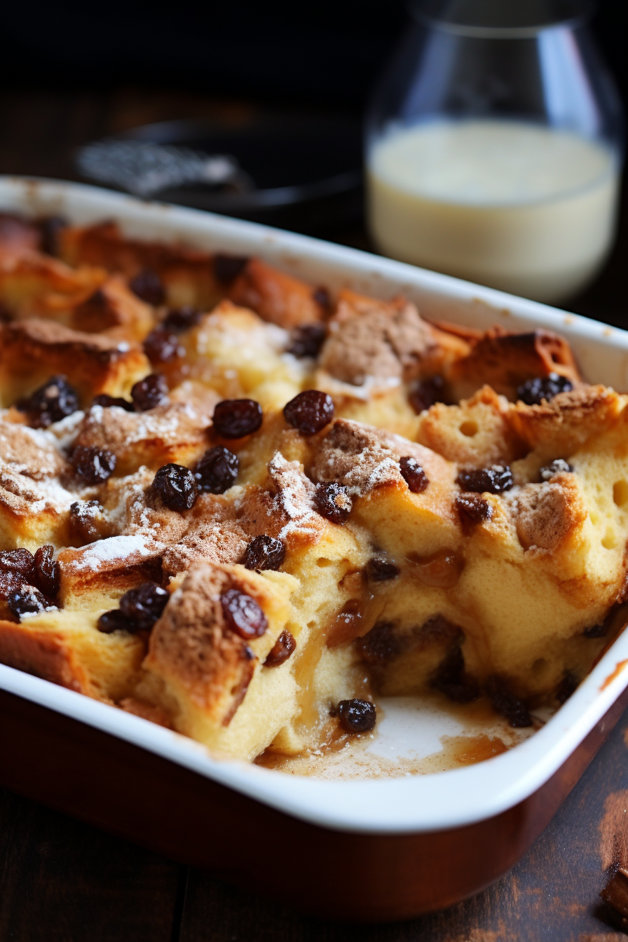 Cinnamon Raisin Bread Pudding