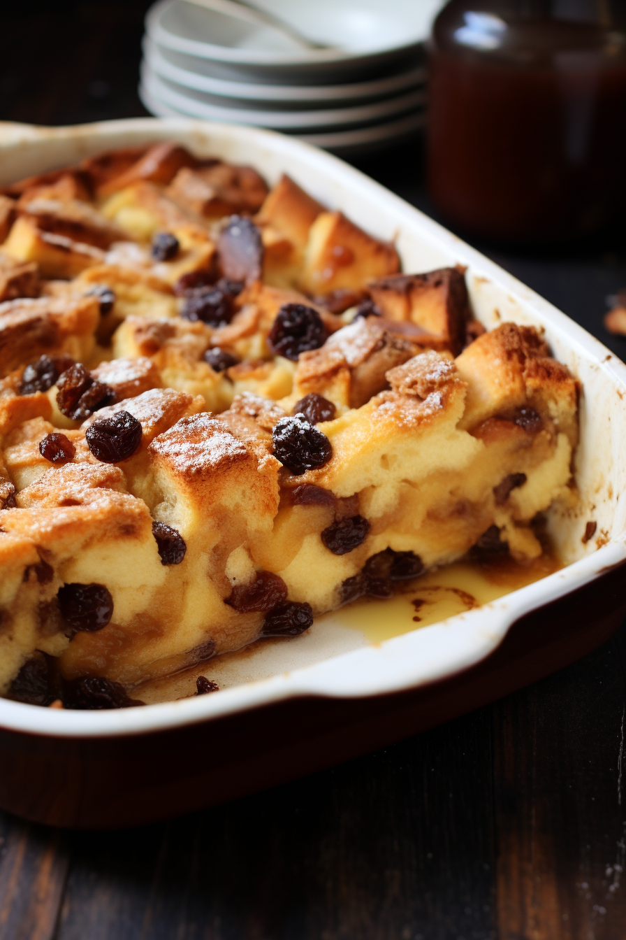 Cinnamon Raisin Bread Pudding