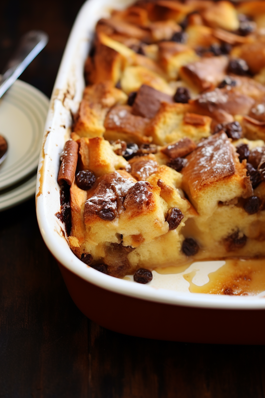 Cinnamon Raisin Bread Pudding