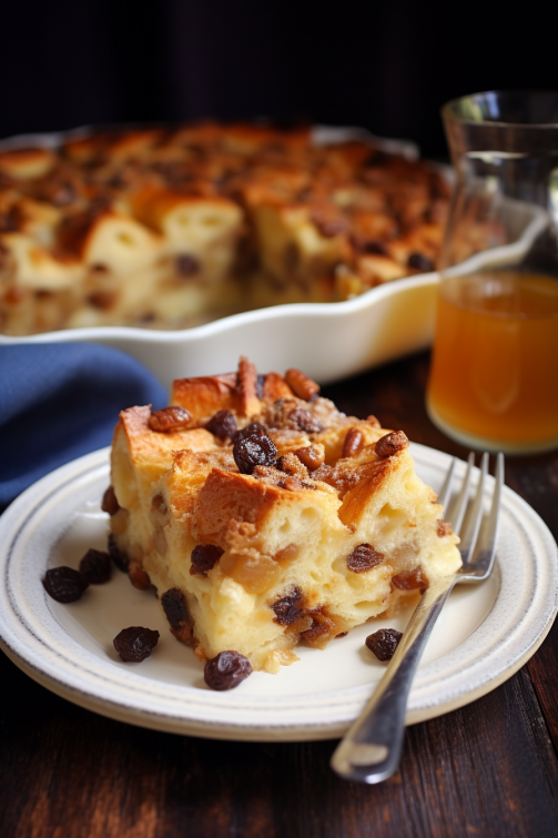 Cinnamon Raisin Bread Pudding That Oven Feelin