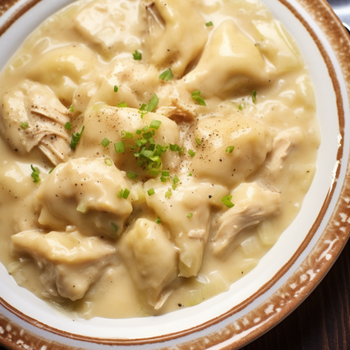 Copycat Cracker Barrel Chicken and Dumplings - That Oven Feelin