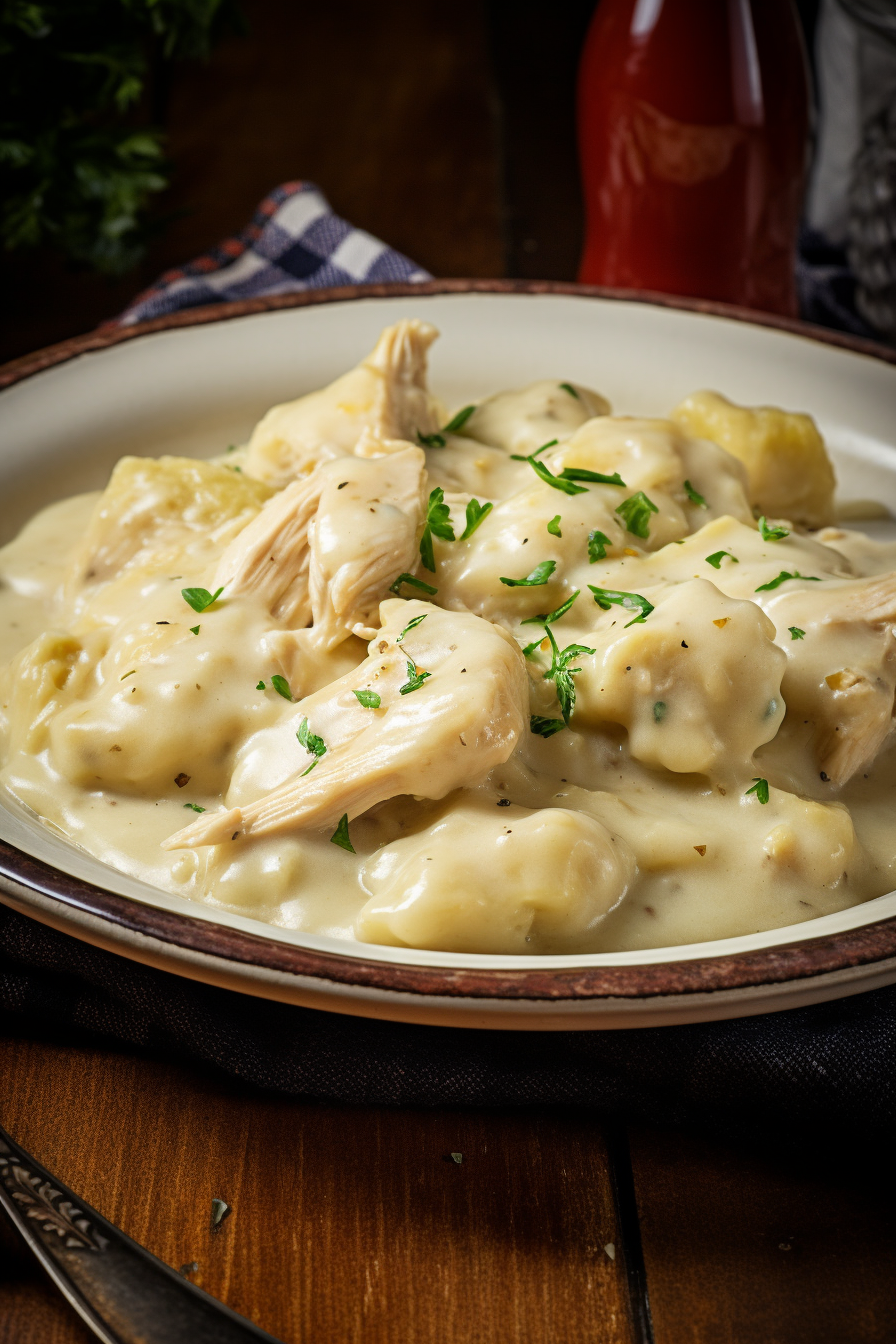 Copycat Cracker Barrel Chicken and Dumplings