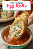 Crab Rangoon Egg Rolls