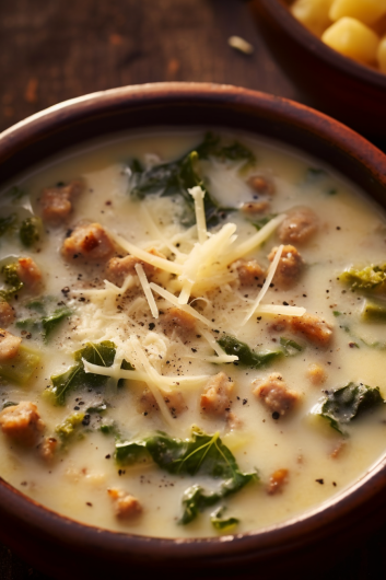 Creamy Italian Sausage And Potato Soup That Oven Feelin