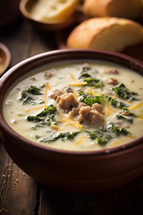 Creamy Italian Sausage and Potato Soup That Oven Feelin