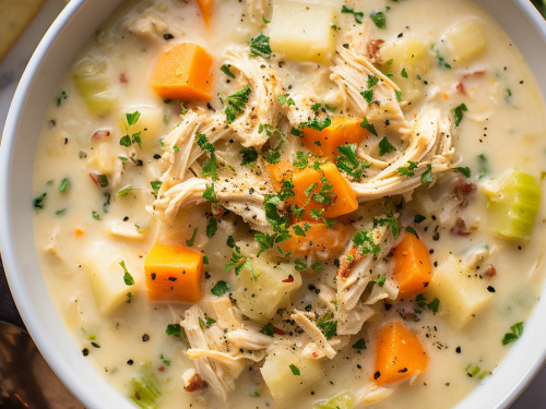 Crock Pot Chicken Pot Pie (NO CONDENSED SOUP!) - Midwest Foodie