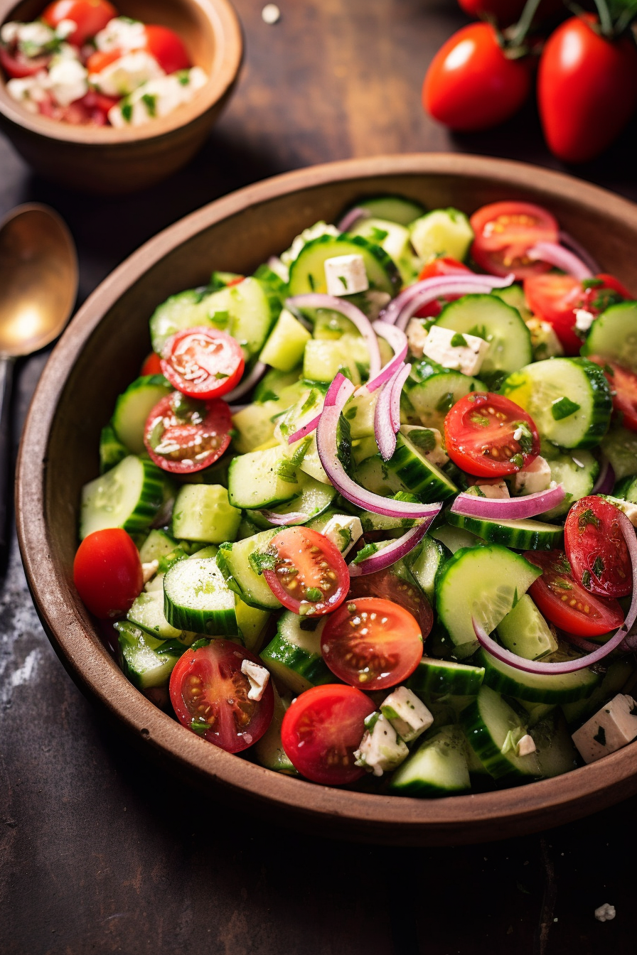 Cucumber Tomato Salad