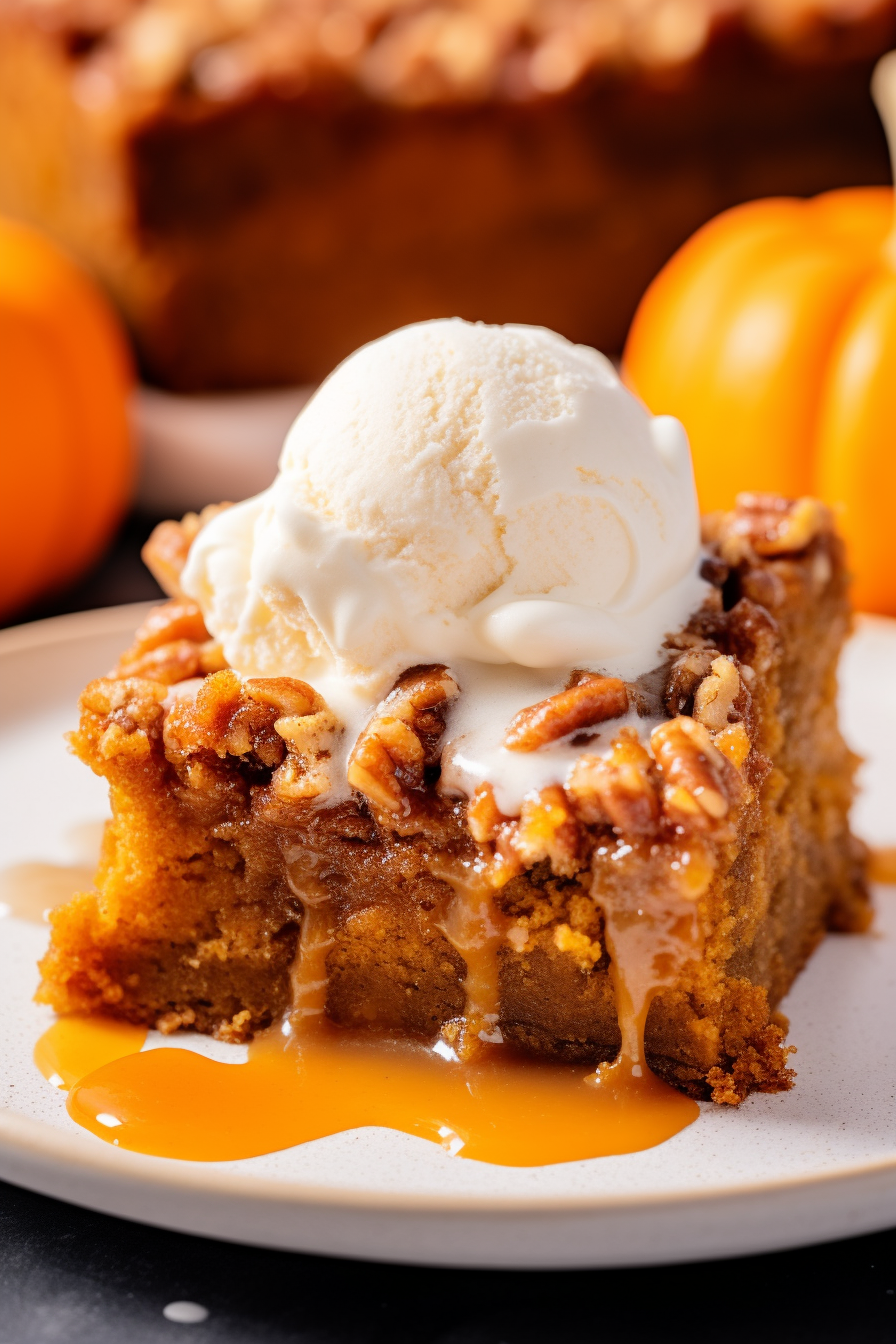 Easy Pumpkin Pie Dump Cake