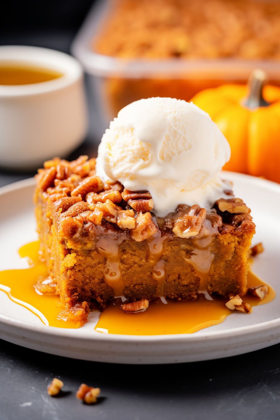 Easy Pumpkin Pie Dump Cake