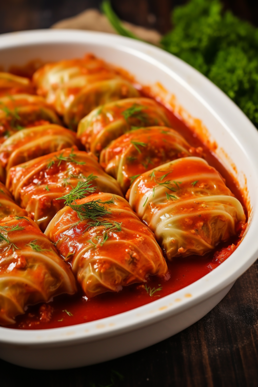 Easy Cabbage Rolls - That Oven Feelin