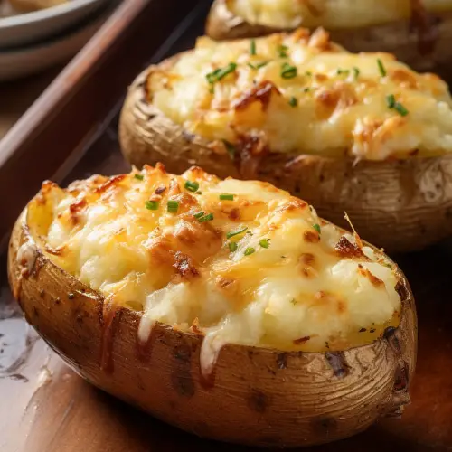 French Onion Stuffed Potatoes - That Oven Feelin
