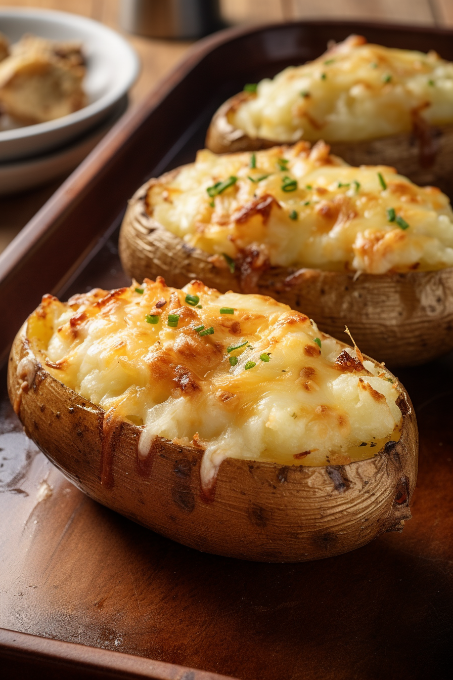 French Onion Stuffed Potatoes