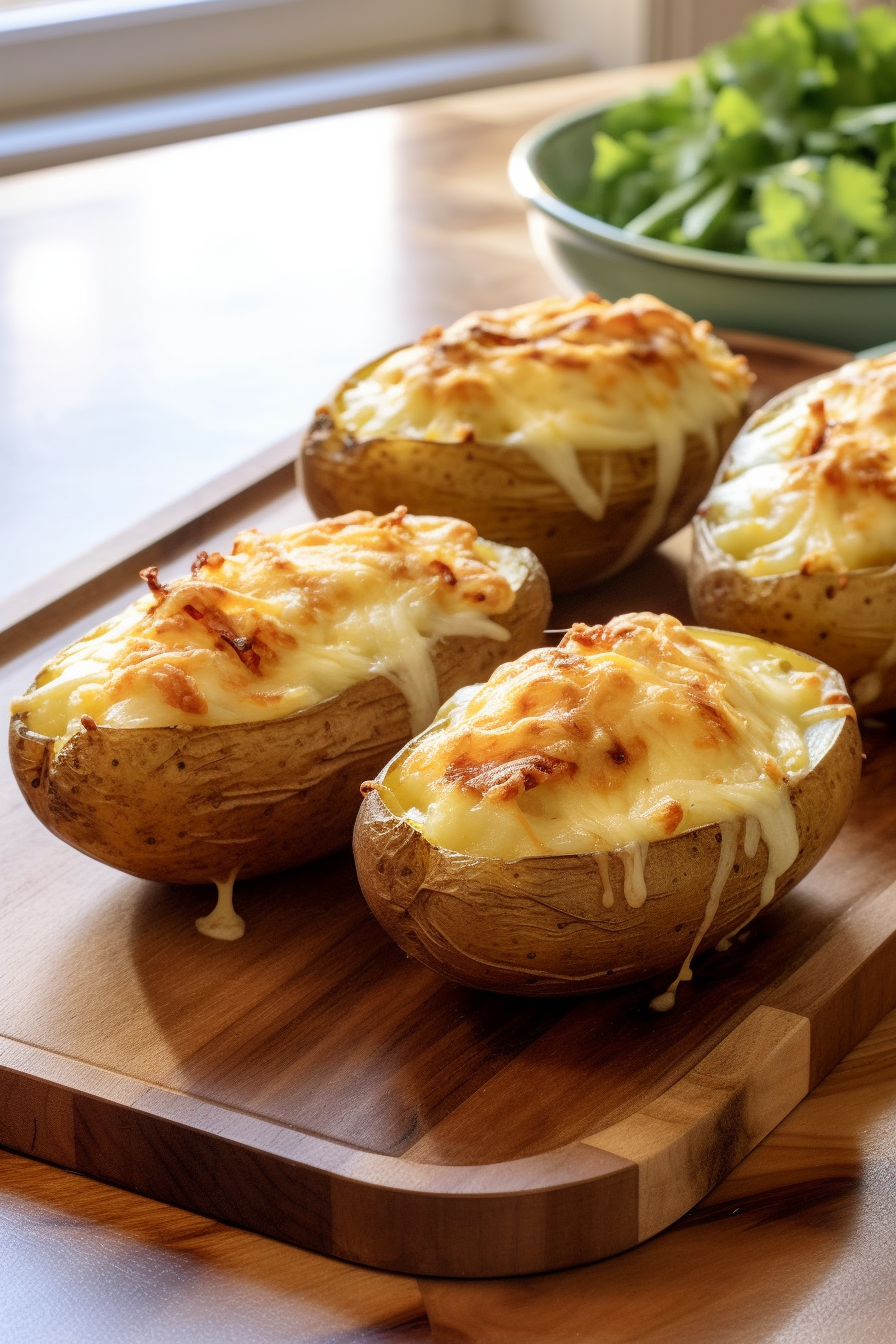 French Onion Baked Potatoes Recipe