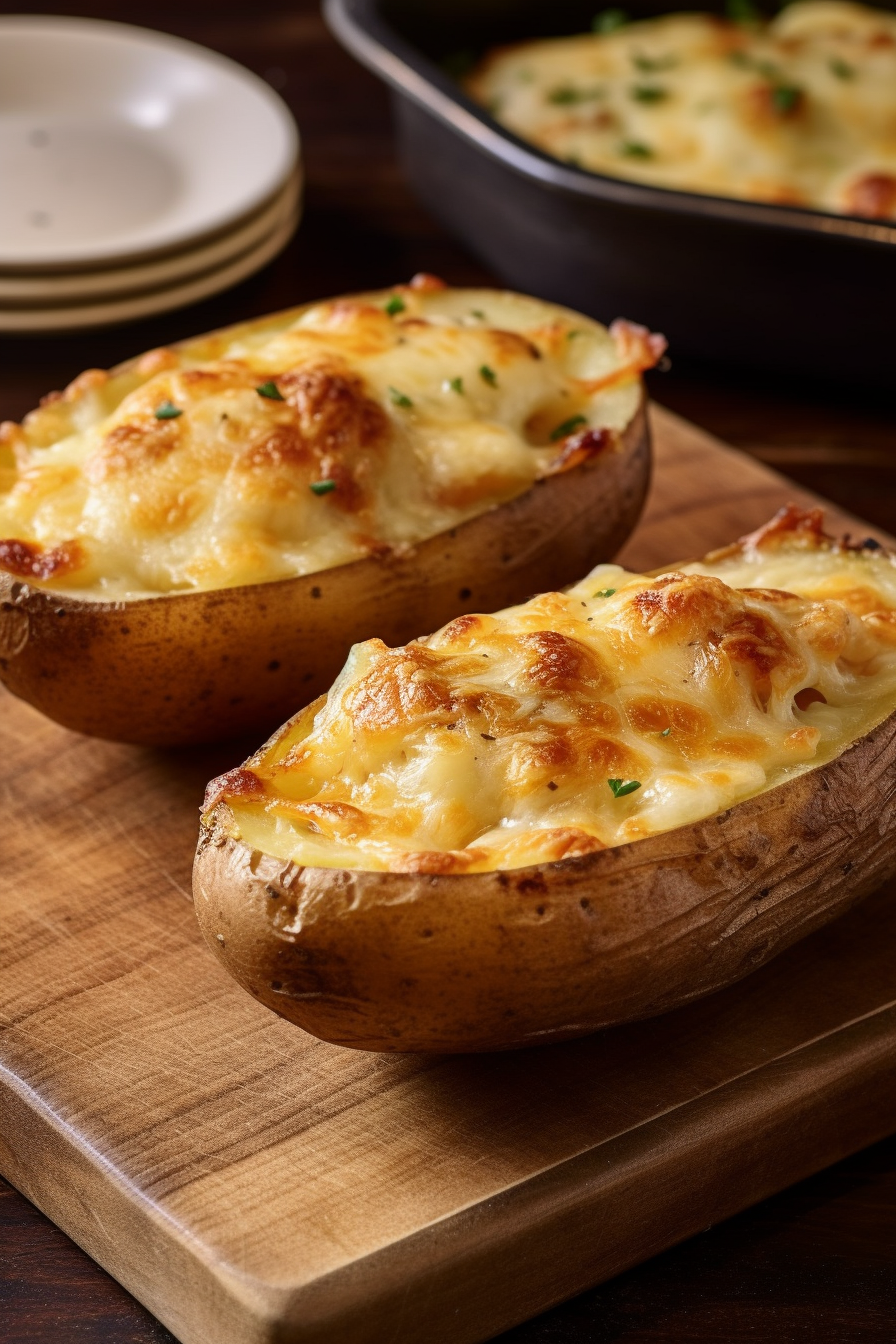 French Onion Stuffed Potatoes