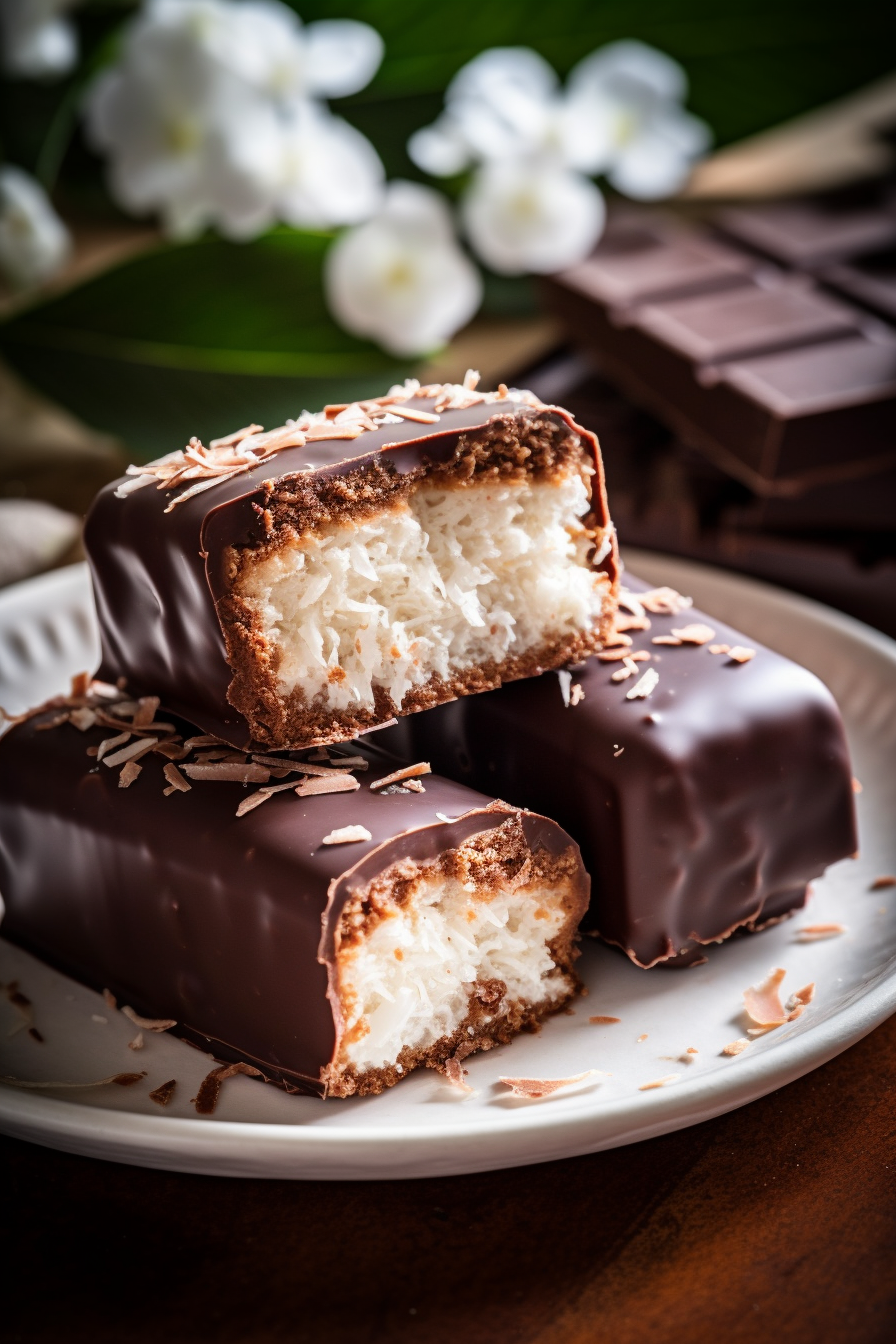 Homemade Bounty Bars (Mounds Bars) - Jo Cooks