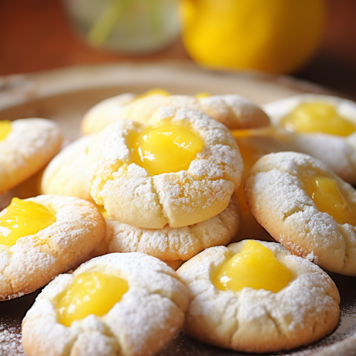 Lemon Curd Cookies