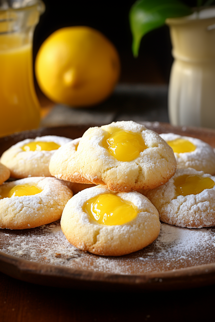 Lemon Curd Cookies