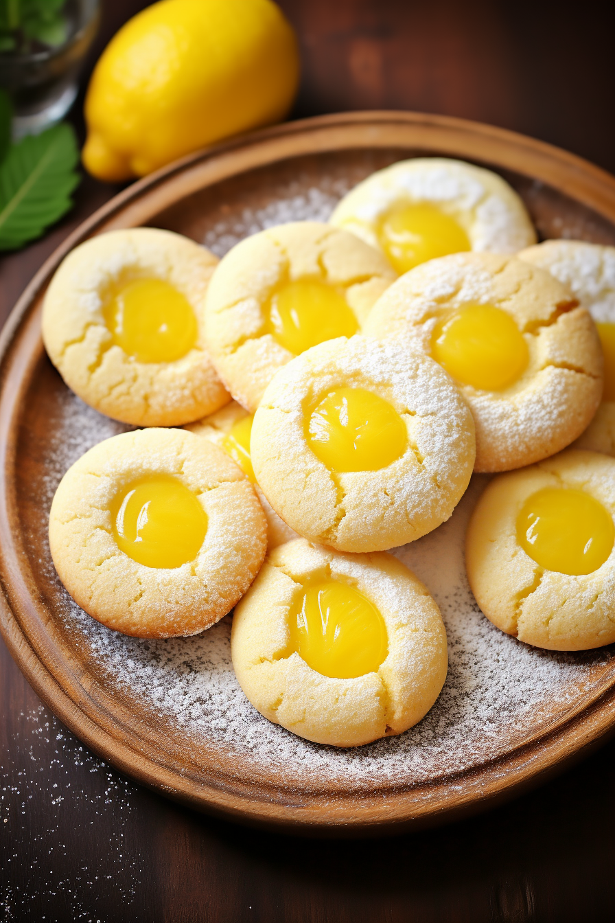 Lemon Curd Cookies