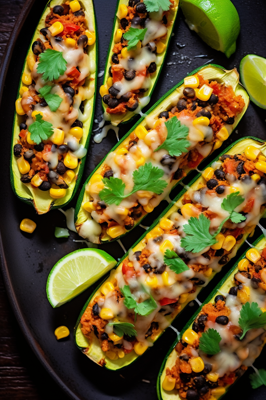 Mexican Zucchini Boats