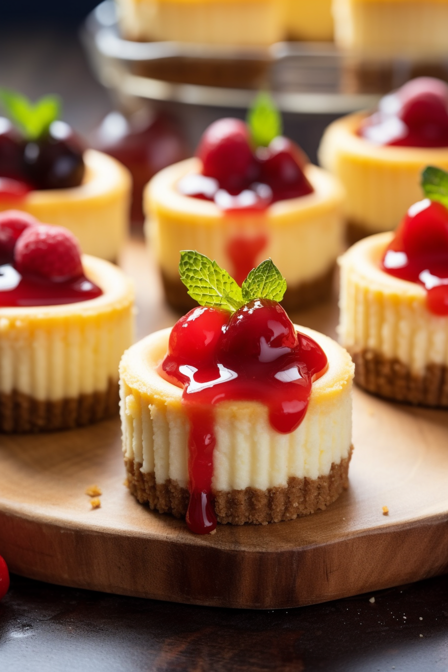 Mini Cheesecakes - That Oven Feelin