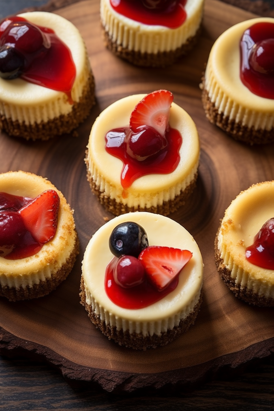 Mini Cheesecakes - That Oven Feelin