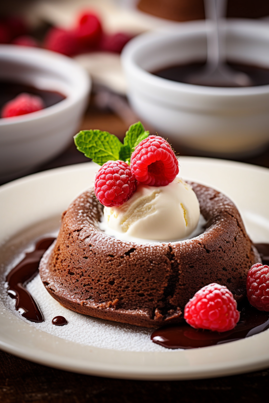 Molten Chocolate Lava Cakes