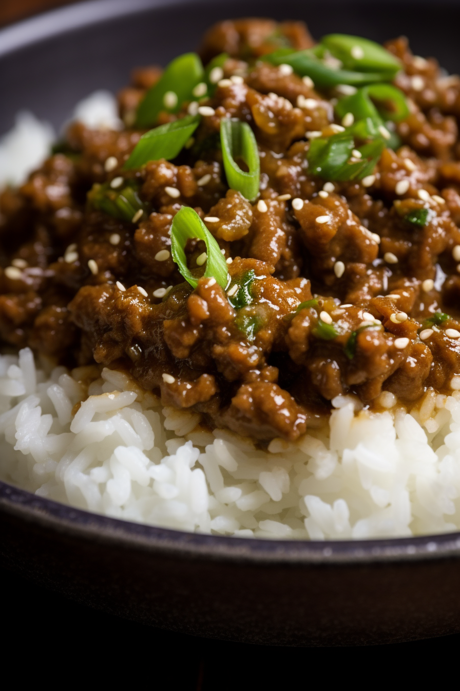 Mongolian Ground Beef