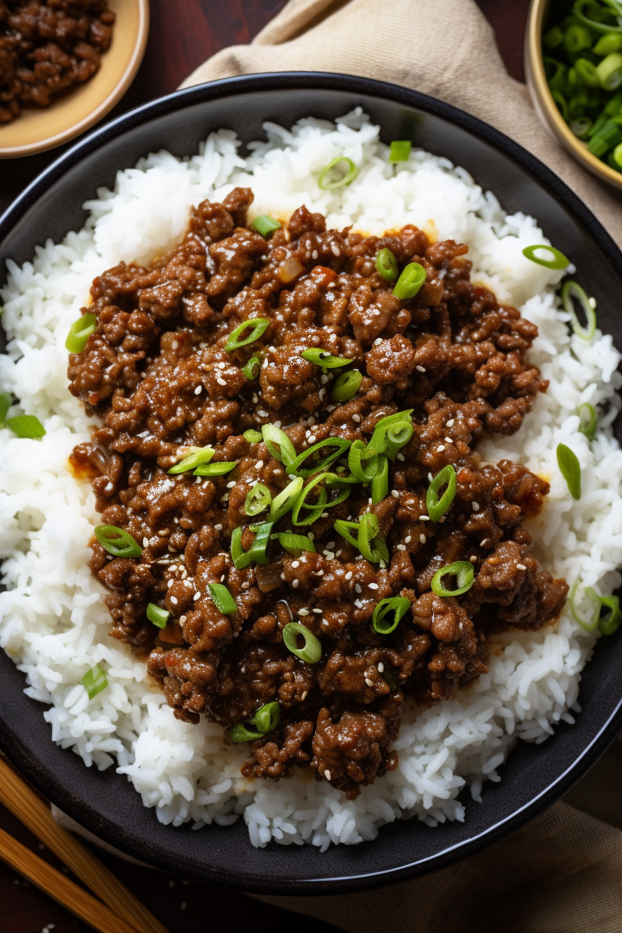 Mongolian Ground Beef