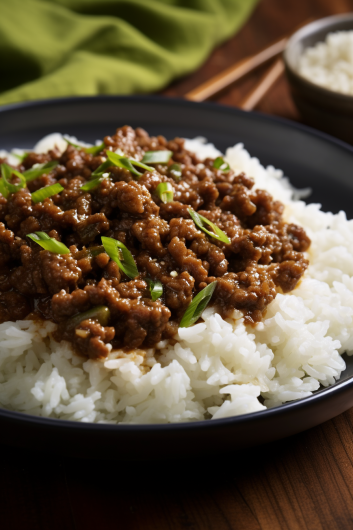Mongolian Ground Beef - That Oven Feelin