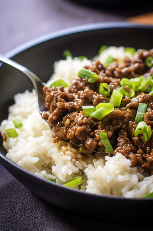 Mongolian Ground Beef - That Oven Feelin