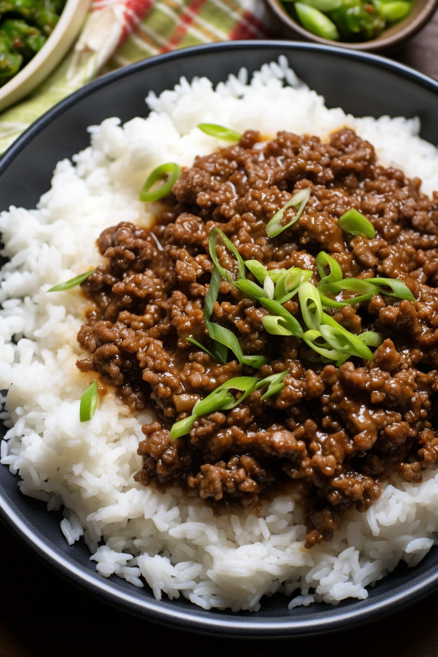 Mongolian Ground Beef