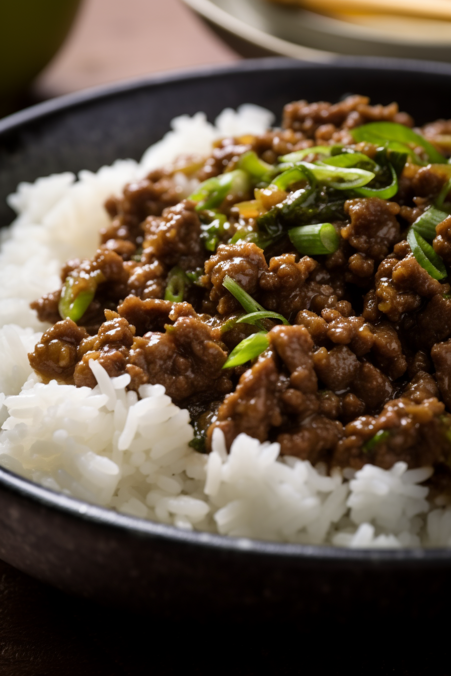 Mongolian Ground Beef