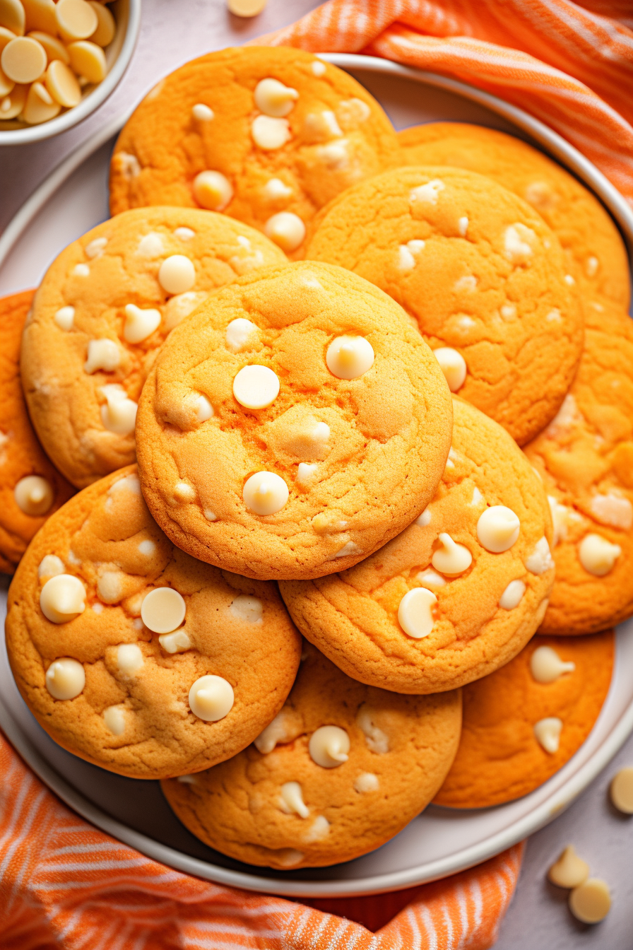 Orange Creamsicle Cookies