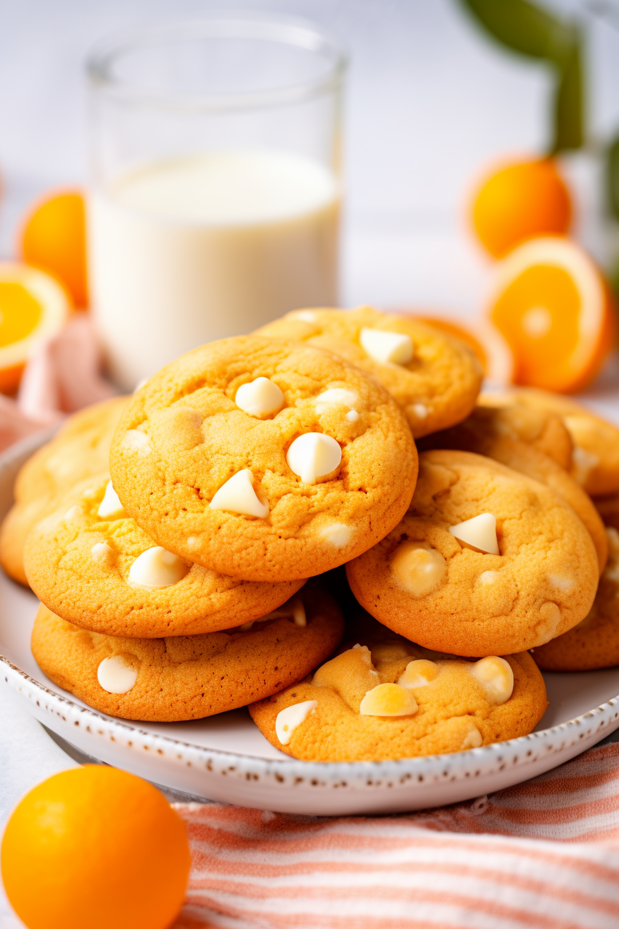 Orange Creamsicle Cookies