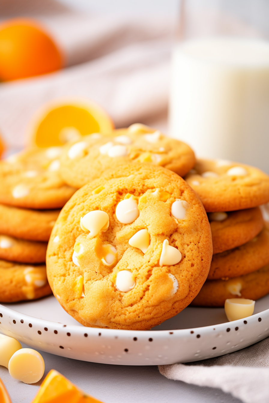 Orange Creamsicle Cookies