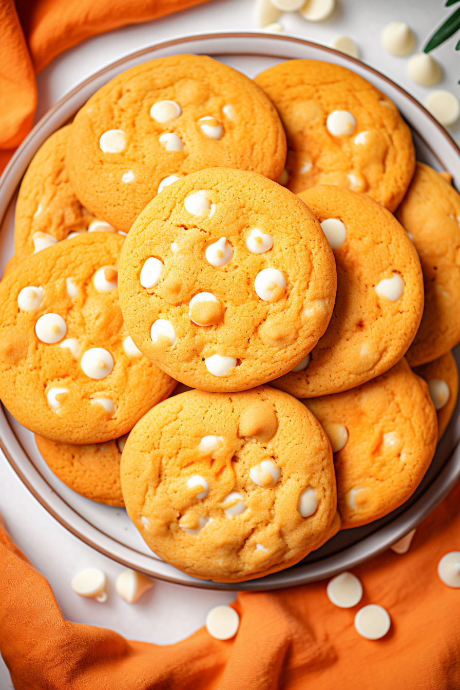 Orange Creamsicle Cookies