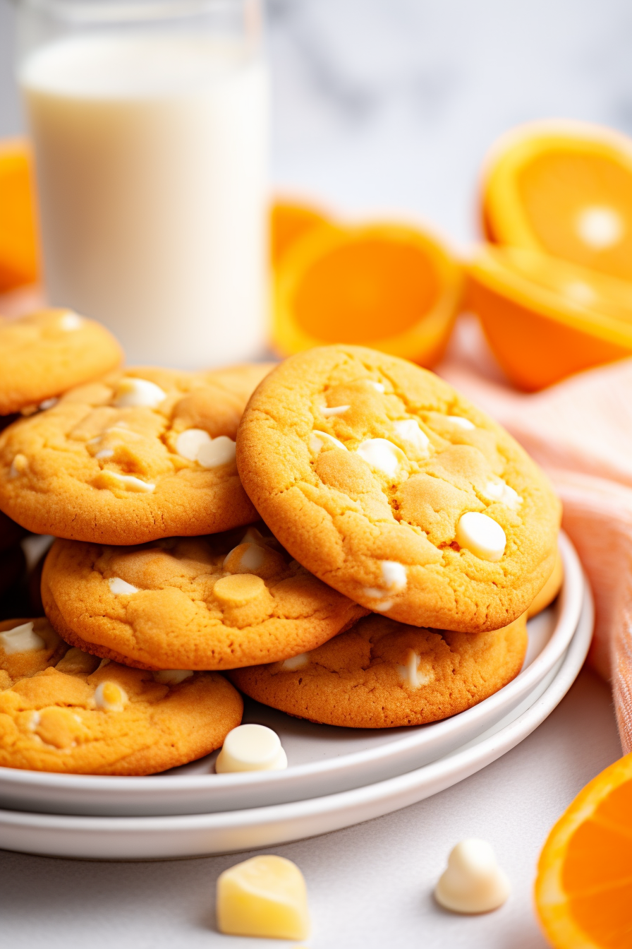 Orange Creamsicle Cookies