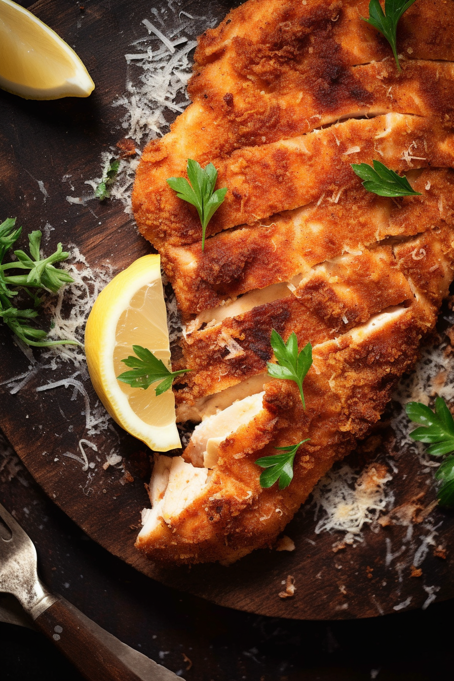Parmesan Crusted Chicken - That Oven Feelin