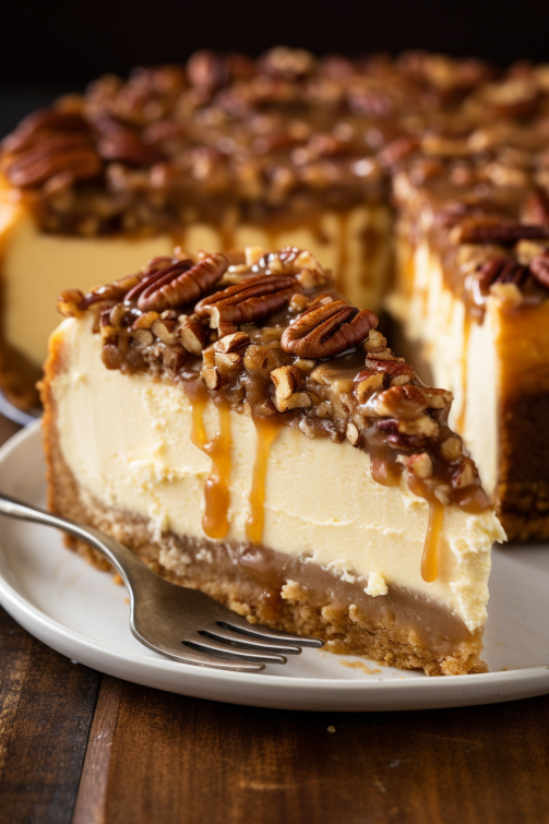 Pecan Pie Cheesecake - That Oven Feelin