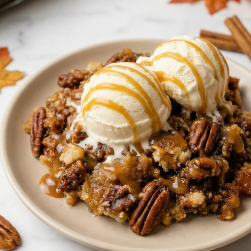 Easy Pumpkin Pie Dump Cake