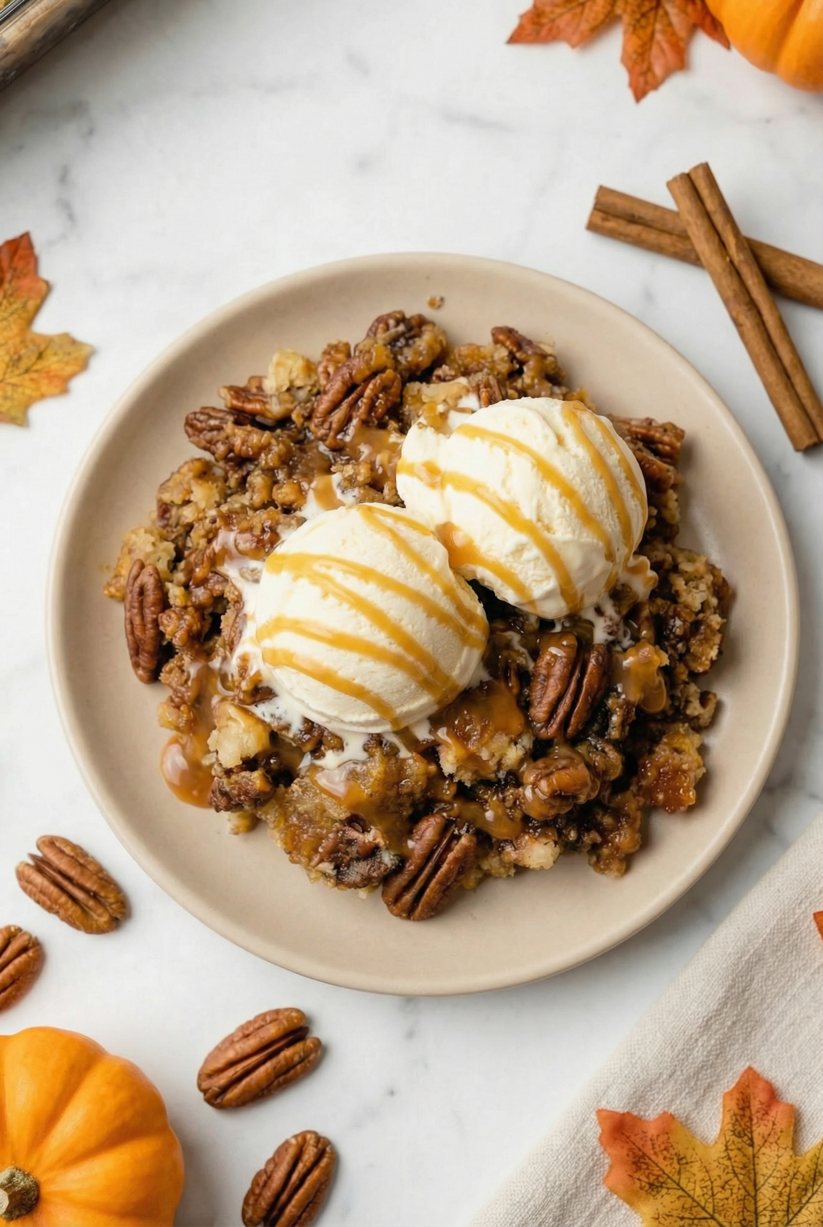 Easy Pumpkin Pie Dump Cake